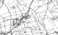 Old Map of Bowerchalke, 1900 - 1908