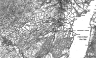 Old Map of Bowmanstead, 1912