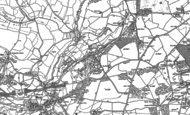 Old Map of Box Hill, 1919