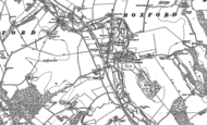 Old Map of Boxford, 1898 - 1899