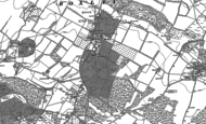 Old Map of Boxley, 1895