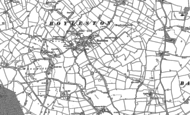 Old Map of Boylestone, 1880