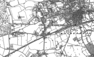 Old Map of Boyn Hill, 1910