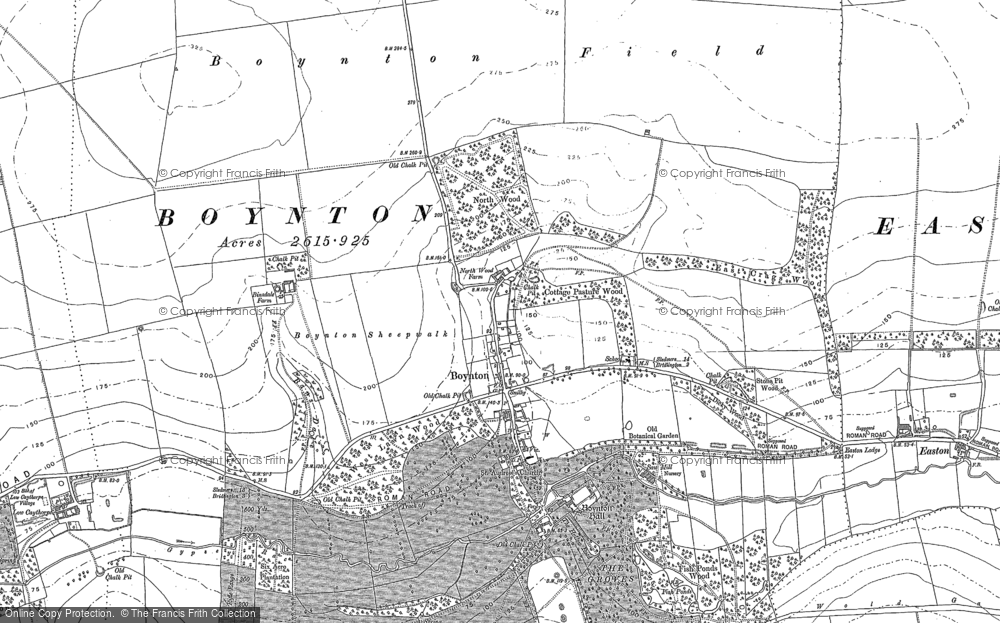Old Map of Boynton, 1888 - 1909 in 1888