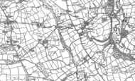 Old Map of Boyton, 1883 - 1905