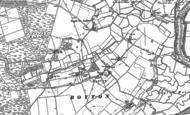 Old Map of Boyton, 1902