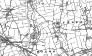 Old Map of Boyton End, 1896 - 1902