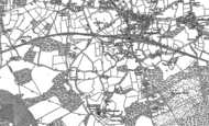 Old Map of Bracknell, 1898 - 1909