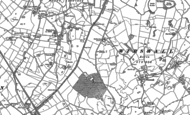 Old Map of Bradeley Green, 1899