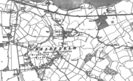 Old Map of Bradfield, 1896 - 1902