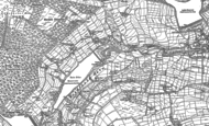 Old Map of Bradfield Dale, 1901