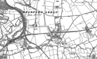 Old Map of Bradford Abbas, 1901