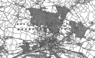 Old Map of Bradford-On-Avon, 1922