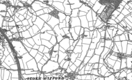 Old Map of Bradley Stoke, 1880