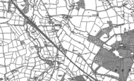 Old Map of Bradnock's Marsh, 1886