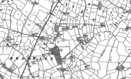 Old Map of Bradwall Green, 1897