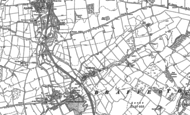 Old Map of Brafferton, 1896