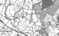 Old Map of Bragenham, 1900
