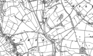 Old Map of Bramblecombe, 1887