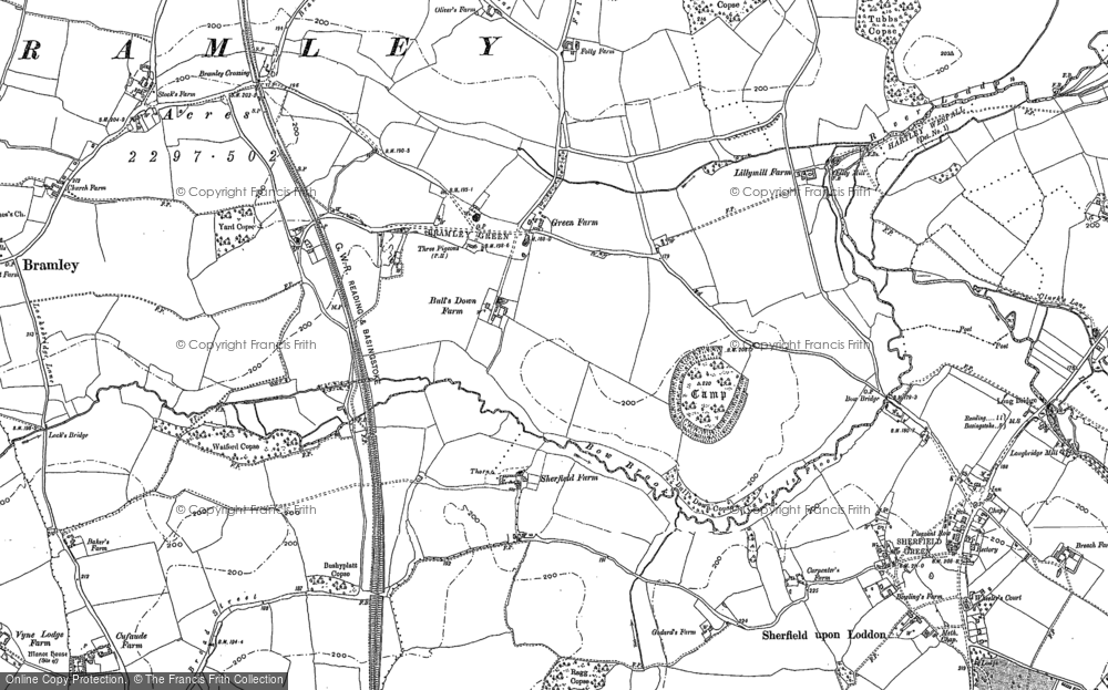 Old Map of Bramley Green, 1894 in 1894