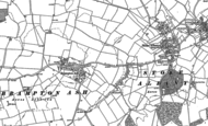 Old Map of Brampton Ash, 1899