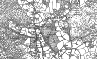 Old Map of Bramshaw, 1895 - 1908