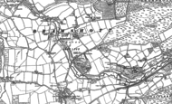 Old Map of Bramshott, 1909