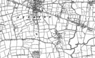 Old Map of Bransby, 1885