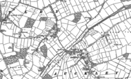 Old Map of Branton, 1901
