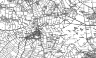 Old Map of Brassington, 1879 - 1898