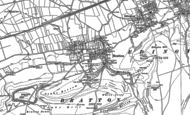 Old Map of Bratton, 1900