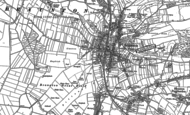 Old Map of Braunton, 1903
