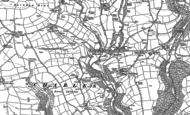 Old Map of Brayford, 1887