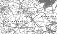 Old Map of Breaden Heath, 1909
