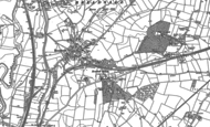 Old Map of Breadsall, 1882