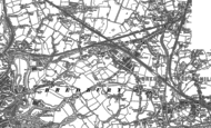 Old Map of Bredbury, 1907
