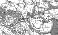 Old Map of Bredwardine, 1886 - 1903