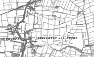 Old Map of Breighton, 1889