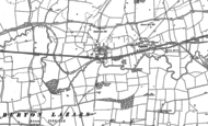 Old Map of Brentingby, 1902