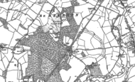 Old Map of Bricket Wood, 1896