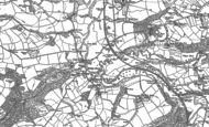 Old Map of Bridge Reeve, 1886 - 1887