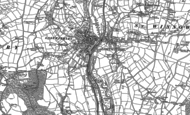 Old Map of Bridgend, 1881