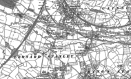 Old Map of Bridgend, 1882