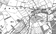 Old Map of Bridgham, 1882 - 1903