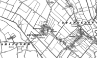 Old Map of Brighthampton, 1898 - 1911