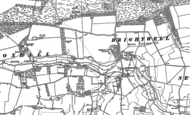 Old Map of Brightwell, 1880 - 1881