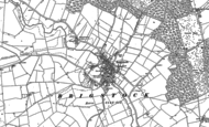 Old Map of Brigstock, 1885