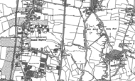 Old Map of Brimsdown, 1895