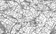 Old Map of Brindle, 1892 - 1893