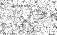 Old Map of Brindley, 1897